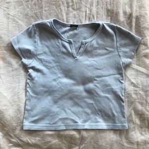 Brandy Melville Ashlyn Top in Light blue